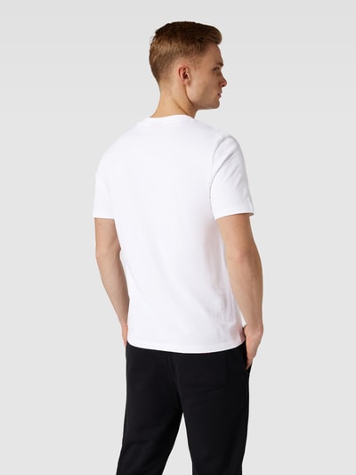 HUGO T-shirt met labelprint, model 'Danda' Wit - 5