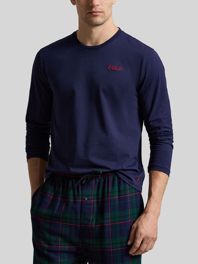 Polo Ralph Lauren Underwear Zestaw piżamowy z czystej bawełny Granatowy 2