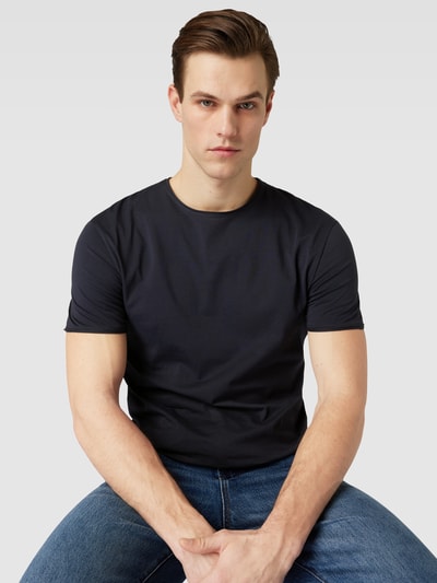 Strellson T-shirt met ronde hals, model 'Tyler' Blauw - 3