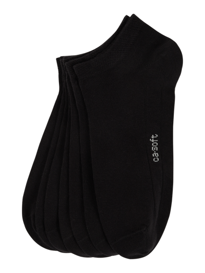 camano Sneakersocken im 7er-Pack Black 1