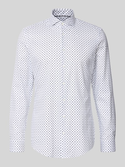 Jake*s Super Slim Fit Business-Hemd mit Haifischkragen Weiss 2