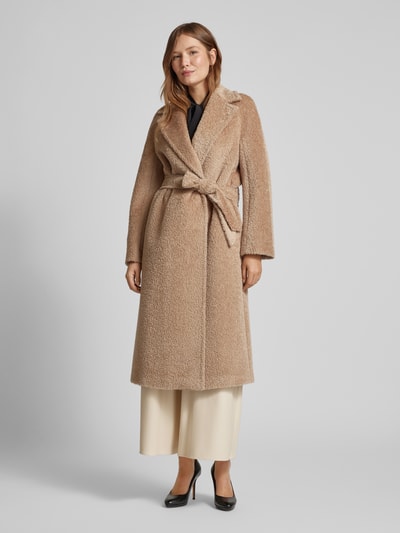 Max Mara Studio Mantel mit Gürtel Modell 'NILO' Camel 4