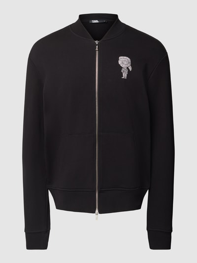 Karl Lagerfeld Sweatjack met logodetail Zwart - 2