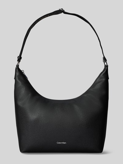 CK Calvin Klein Torebka do ręki z napisem z logo Czarny 2