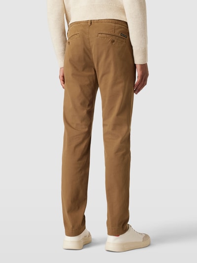 Marc O'Polo Shaped Fit Hose mit Gesäßtaschen Modell 'Stig' Camel 5