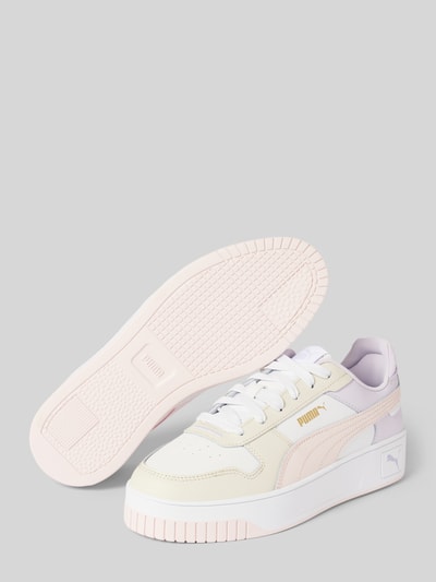 Puma Sneaker aus Leder-Mix Modell 'Carina Street' Offwhite 4