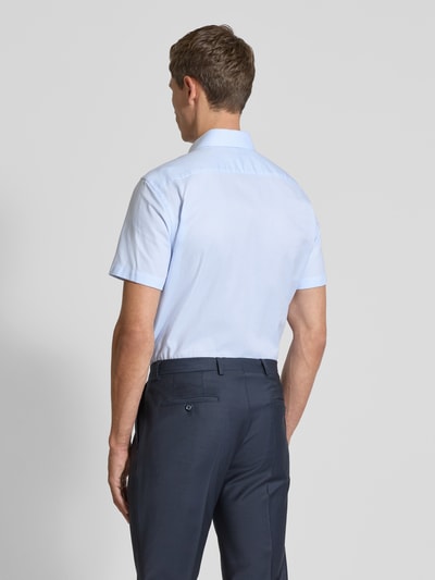 Christian Berg Men Regular fit zakelijk overhemd met knoopsluiting Bleu - 5
