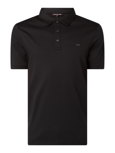 Michael Kors Poloshirt aus Jersey Black 2