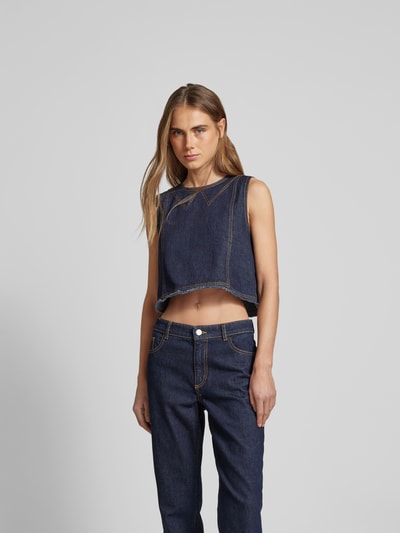 BAUM & PFERDGARTEN Tanktop in Denim-Optik Jeansblau 4