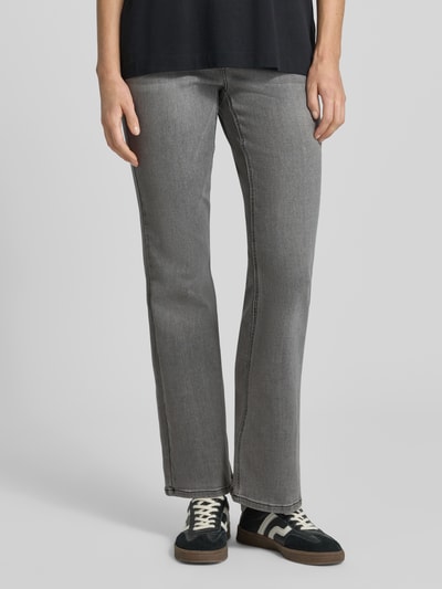 OPUS PANTS Flared Jeans mit Eingrifftaschen Modell 'Enja Hope' Dunkelgrau 4