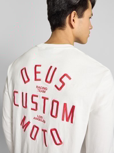 DEUS EX MACHINA Regular fit shirt met lange mouwen en logostitching, model 'Engineer' Wit - 3