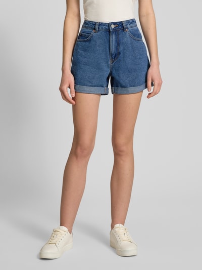 Vero Moda Relaxed fit korte jeans van katoenmix, model 'ZURI' Jeansblauw - 4