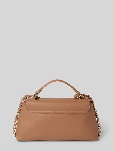 VALENTINO BAGS Handtas met labelapplicatie, model 'ARCADIA' Camel - 3