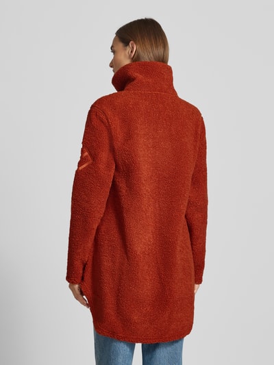 Didriksons Loose Fit Jacke aus Teddyfell Modell 'Umi' Orange 5