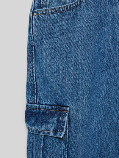 Only Loose fit jeans met cargozakken, model 'HARMONY' Blauw - 2