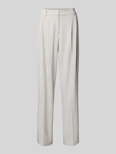 Christian Berg Woman Pantalon met achterzakken Lichtgrijs gemêleerd - 2