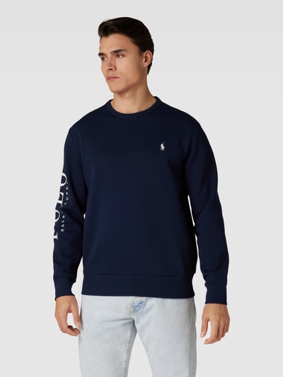 Polo Ralph Lauren Sweatshirt met logostitching Marineblauw - 4