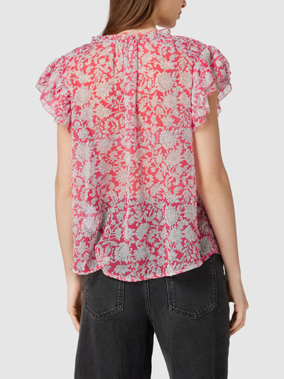 Pepe Jeans Bluse mit Allover-Muster Modell 'PALESA' Rot 5