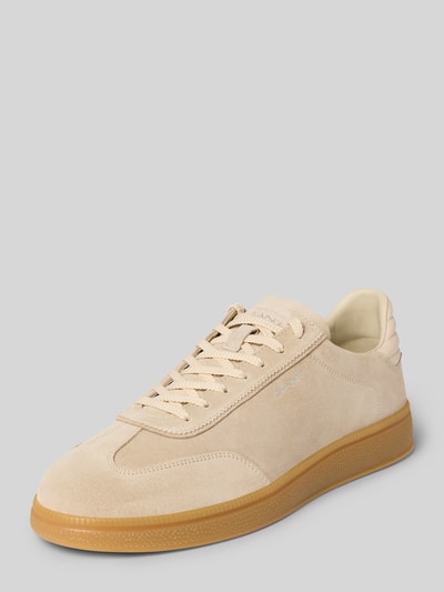 Gant Sneaker mit Label-Detail in metallic Modell 'Cuzmo' Beige 1