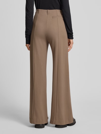 Armedangels Regular Fit Weite Hose aus Viskose-Mix Modell 'MAEVAA' Taupe 5