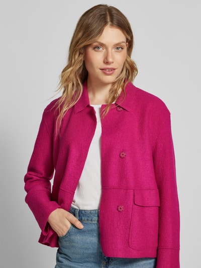 WHITE LABEL Blazer mit Pattentaschen Pink 3