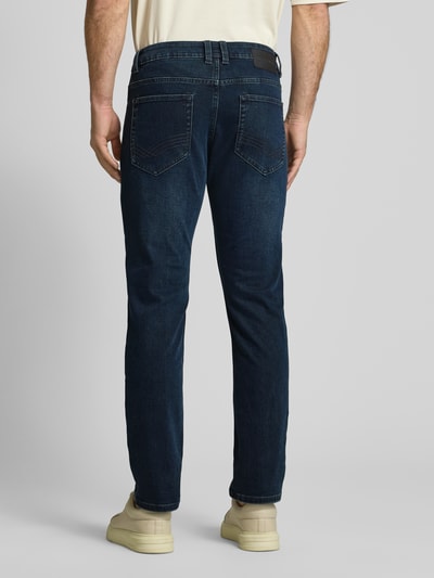 Tom Tailor Regular Slim Fit Jeans mit Stretch-Anteil Modell 'Josh' Dunkelblau 5