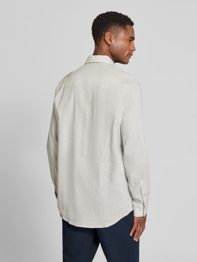 DRYKORN Slim Fit Freizeithemd aus Leinen-Baumwoll-Mix Modell 'RAMIS' Mint 5