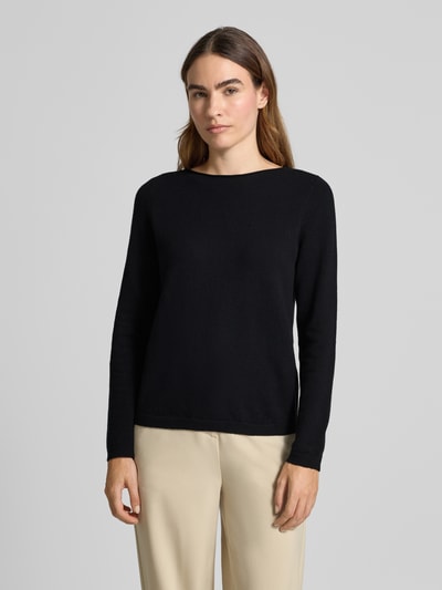 Marc O'Polo Regular Fit Strickpullover mit Schurwoll-Anteil Black 4