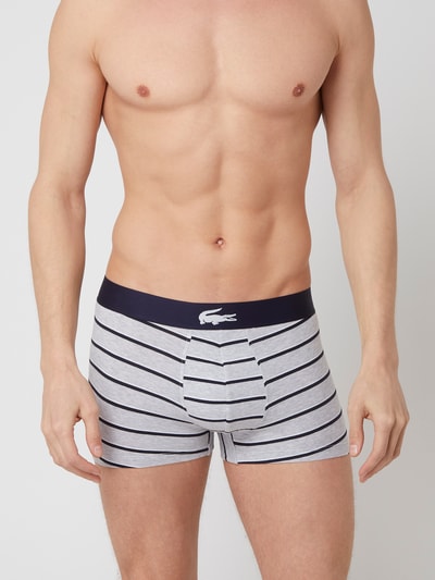 Lacoste Boxershort met stretch in set van 3  Marineblauw - 3