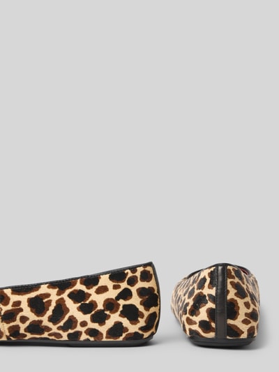 Marc Cain Bags & Shoes Ballerina's met all-over dierenprint Beige - 2