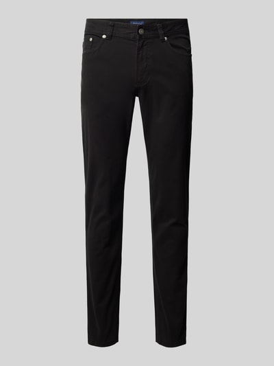 Christian Berg Men Hose im 5-Pocket-Design Black 2