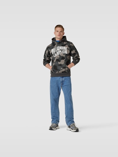 Billionaire Boys Club Hoodie mit Camouflage-Muster Black 1