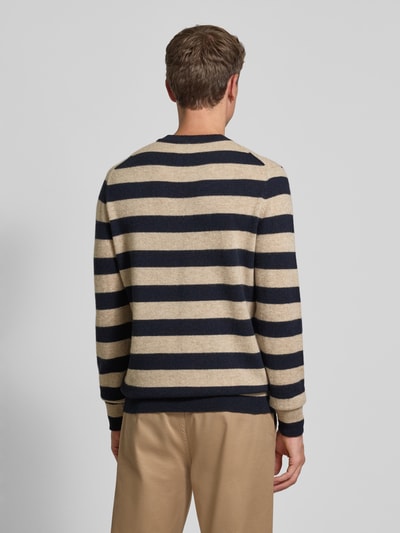 FTC-Cashmere Kaschmirpullover mit Rundhalsausschnitt Marine 5