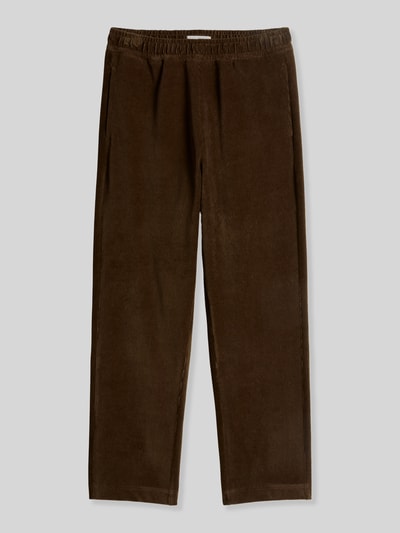 Marc O'Polo Relaxed Fit Cordhose aus reiner Baumwolle Dunkelbraun 2