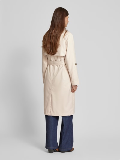 ZABAIONE Trenchcoat mit Bindegürtel Modell 'UM44A' Beige 5