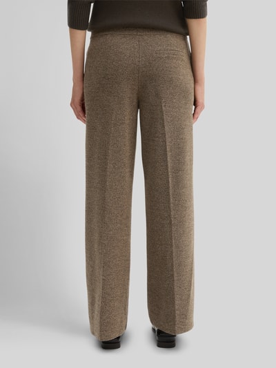 Marc O'Polo Relaxed Fit Anzughose aus Baumwoll-Mix mit Viskose-Anteil Dunkelbraun 5