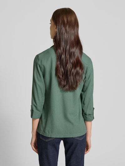 Vero Moda Żakiet o kroju regular fit z mieszanki wiskozy i lnu model ‘JESMILO’ Limonkowy 5