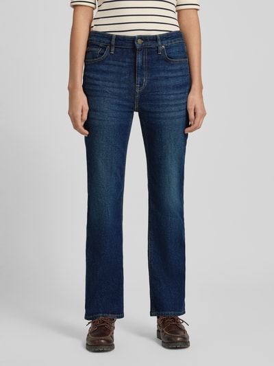 Lauren Ralph Lauren Straight Fit Jeans mit Eingrifftaschen Modell 'DEAVIE' Jeansblau 4