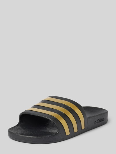 ADIDAS SPORTSWEAR Slides mit Label-Details Modell 'ADILETTE AQUA' Black 1