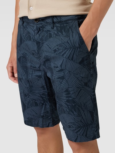 Tom Tailor Bermudas mit Allover-Muster Modell 'BANANA' Marine 3