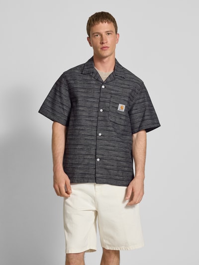 Carhartt Work In Progress Freizeithemd mit Reverskragen Modell 'Gellar' Black 4