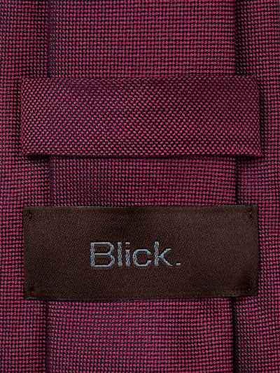 Blick Krawatte aus reiner Seide (6,5 cm) Fuchsia 2