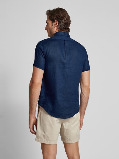 Polo Ralph Lauren Freizeithemd mit Label-Stitching Marine 5