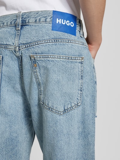 Hugo Blue Jeans im Used-Look Modell 'Nate' Hellblau 3