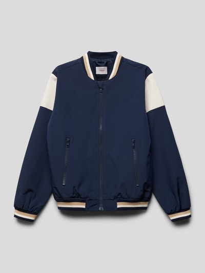 s.Oliver RED LABEL Blouson mit Reißverschlusstaschen Marine 1