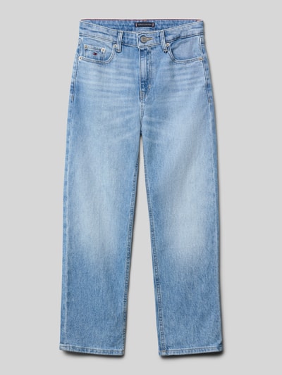 Tommy Hilfiger Teens Regular Fit Jeans mit Label-Patch Hellblau 1