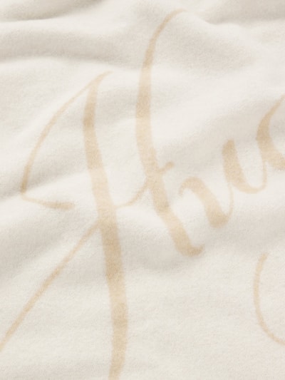HUGO Schal mit großem Logo-Schriftzug Offwhite 2