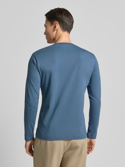 Marc O'Polo Shaped fit shirt met lange mouwen van puur katoen Petrol - 5