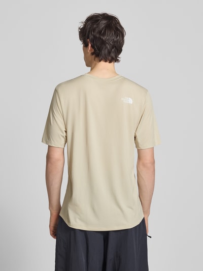 The North Face T-shirt met logo en ronde hals Offwhite - 5