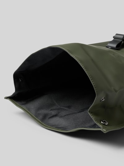 RAINS Rolltop-rugzak met verstelbare schouderbanden Olijfgroen - 5